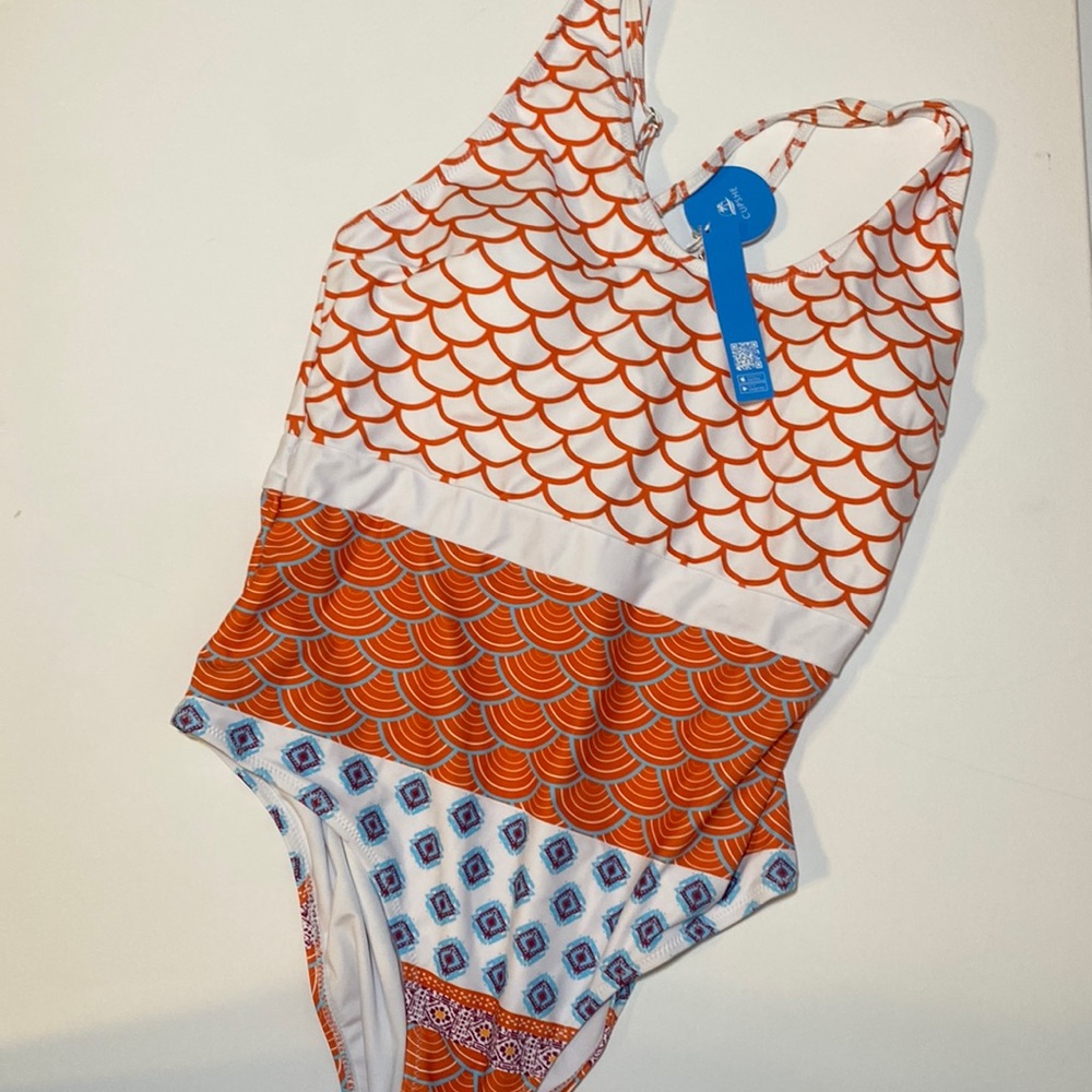 Women’s One Piece Cupshe swim suit, size large nwt
